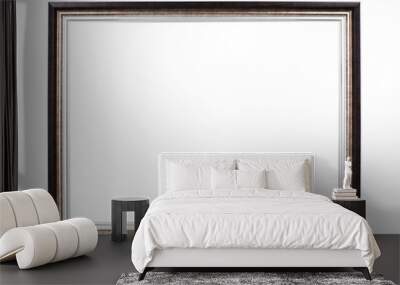 Classic frame isolated on white background Wall mural