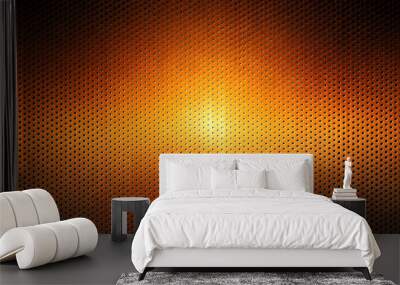 Abstract orange and black gradient background with textured design, texture, abstract, gradient, background, orange, black, modern Wall mural