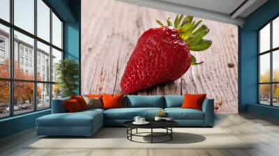 strawberry Wall mural