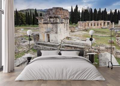 Hierapolis ancient city Pamukkale Turkey Wall mural