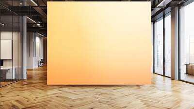 Abstract orange background light yellow  Wall mural