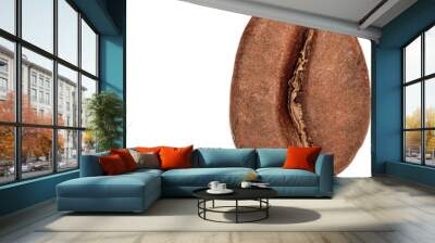 espresso or coffee bean isolated on transparent background copy space Wall mural