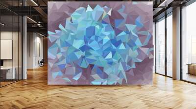  Graphic resource  for your design works. Creative  abstract background. Polygonal vector clip art with triangles. The best template for your artworks. Wall mural