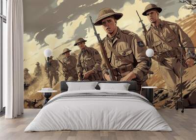 ANZAC
 Wall mural