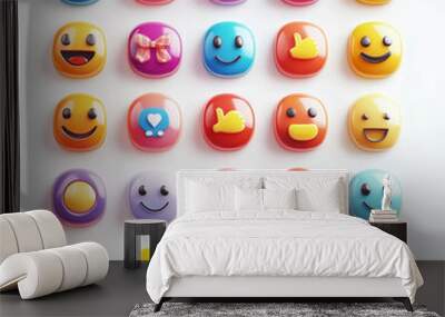 Smile Wall mural