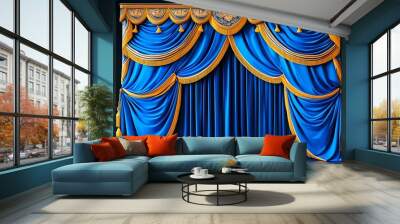 theatre curtains Wall mural