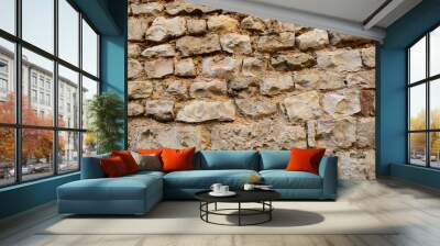 Old stone wall Wall mural