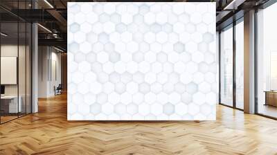 Abstract hexagon honeycomb background Wall mural