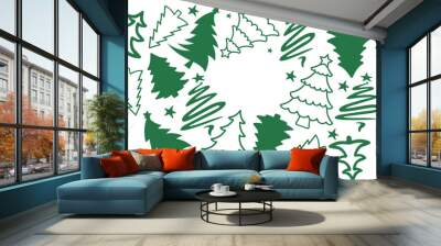 starbucks svg design Wall mural