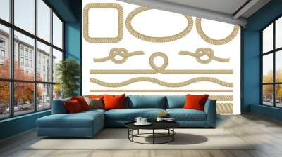 Set of rope Wall mural