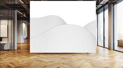 abstract geometric surface wave 3d	
 Wall mural