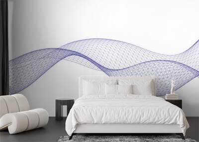 abstract wave background Wall mural