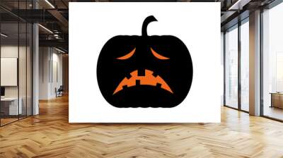 Poor Jack O' Lantern Wall mural