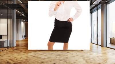 business woman Wall mural