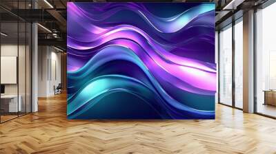 abstract background with lines Wall mural