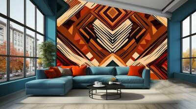 Abstract geometric pattern Wall mural