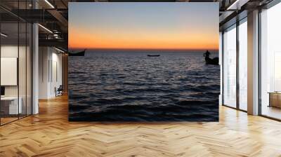 evening at saint martins island of bangladesh Wall mural