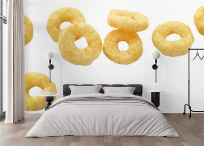 Honey ring flakes Wall mural