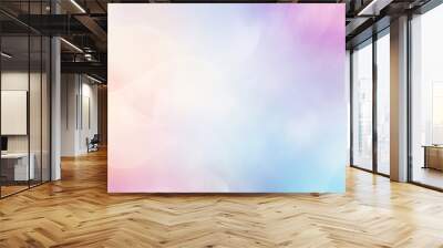 Pastel background. Soft blur background with pastel color. Wall mural