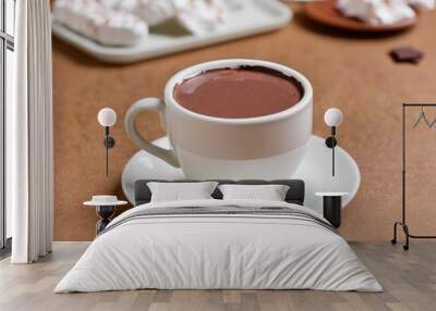  Deliciously indulgent hot chocolate moment Wall mural