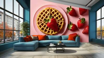  Deliciously sweet breakfast delight Wall mural