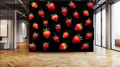  Fresh and vibrant fruits ready for a healthy snack Wall mural