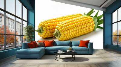  Freshly harvested corn ready for a delicious meal Wall mural