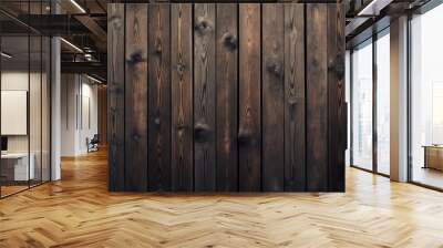  Timeless charm of rustic wooden planks Wall mural