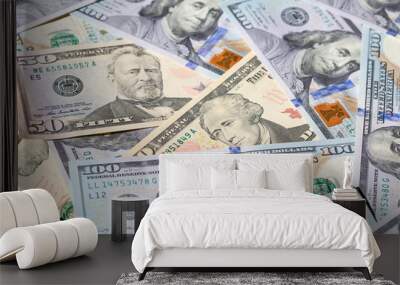 Banknotes Wall mural