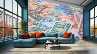 Banknotes Wall mural