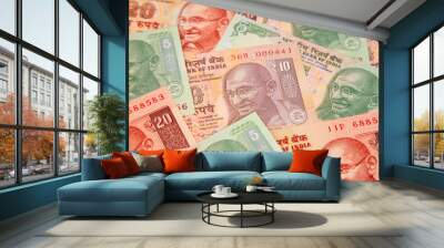 Indian banknotes Wall mural