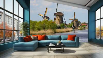 Windmills Wall mural