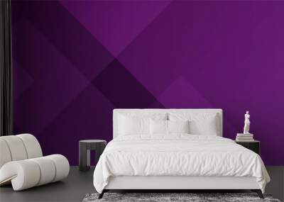 Modern abstract purple banner background Wall mural