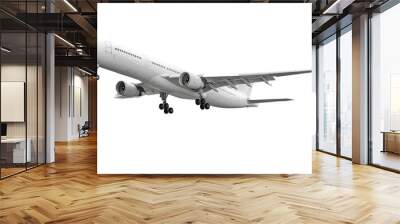 3D Flying airplane Wall mural