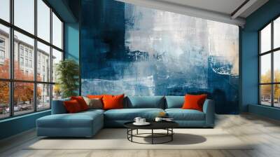 Dynamic abstract blur with abstract backdrop Wall mural