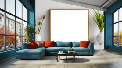 Modern simple picture frame Wall mural