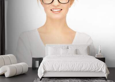 calm and friendly woman Wall mural