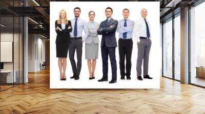 group of happy business people Wall mural