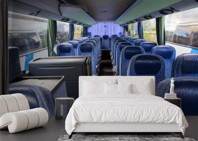 travel bus interior Wall mural