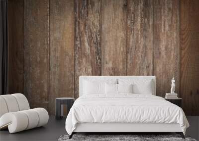 wooden floor or wall Wall mural