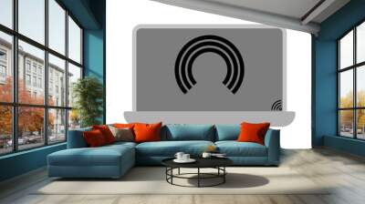 Internet Connection icon Design Wall mural