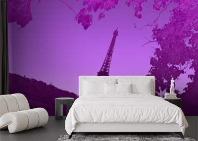 tour eiffel Wall mural