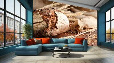 Traditional bread Wall mural