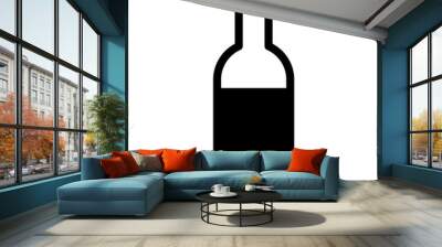 wine bottle dualtone Wall mural