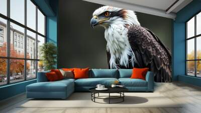 portrait of a eagle Wall mural