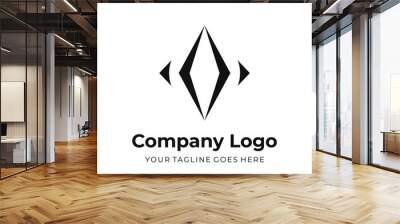 logo for company and business Wall mural