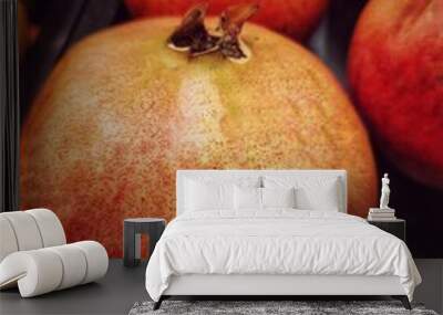 pomegranate on the table Wall mural