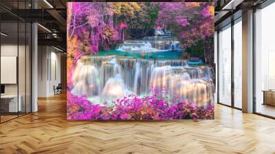 Huai Mae Khamin Waterfall Wall mural