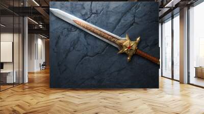 Beautiful fantasy sword Wall mural