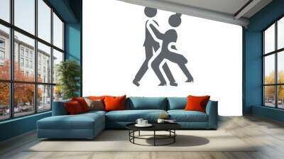 dance icon from Entertainment collection. Wall mural